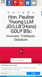 Mobile Screenshot of paulinetruong.com